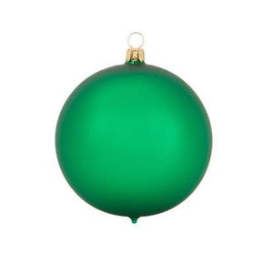 Weihnachtskugel Blubb grün matt - Muster Sale 🛍