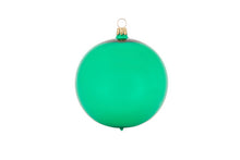 Laden Sie das Bild in den Galerie-Viewer, Weihnachtskugel Blubb - grün glänzend
