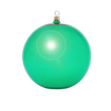Laden Sie das Bild in den Galerie-Viewer, Weihnachtskugel Blubb - grün glänzend
